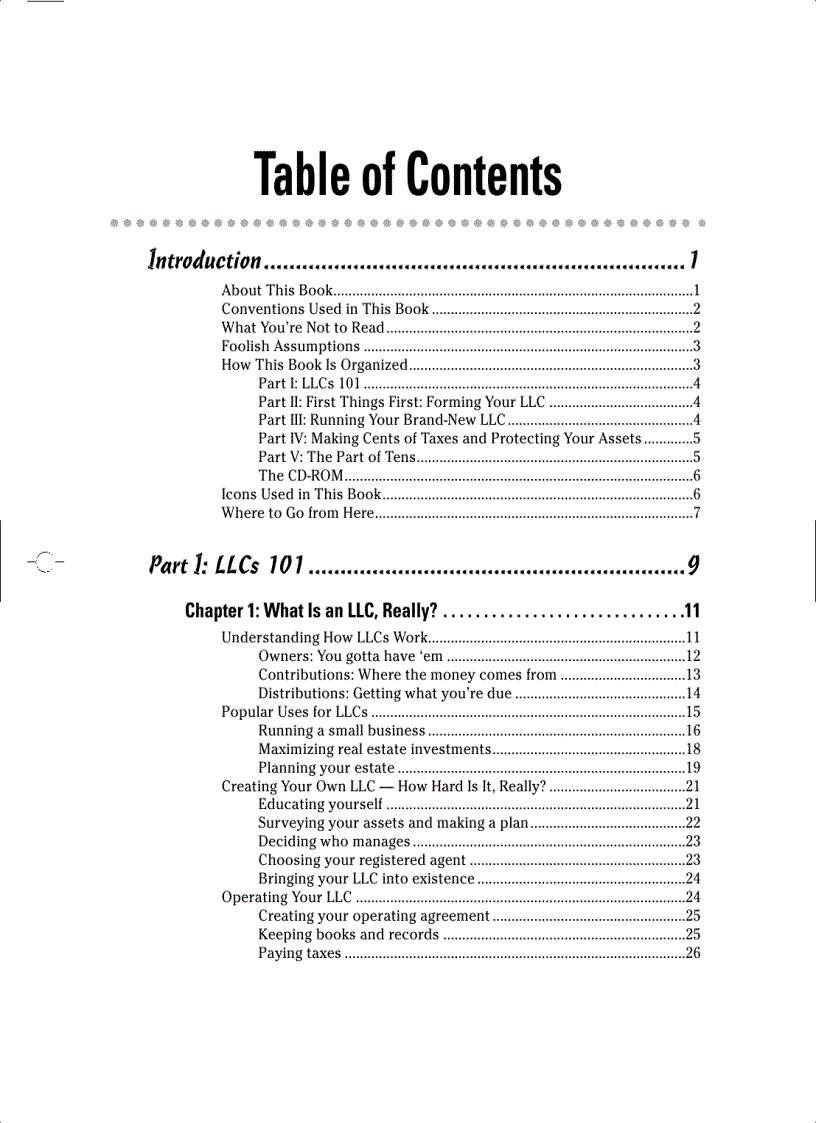 image for page Limited Liability Companies For Dummies