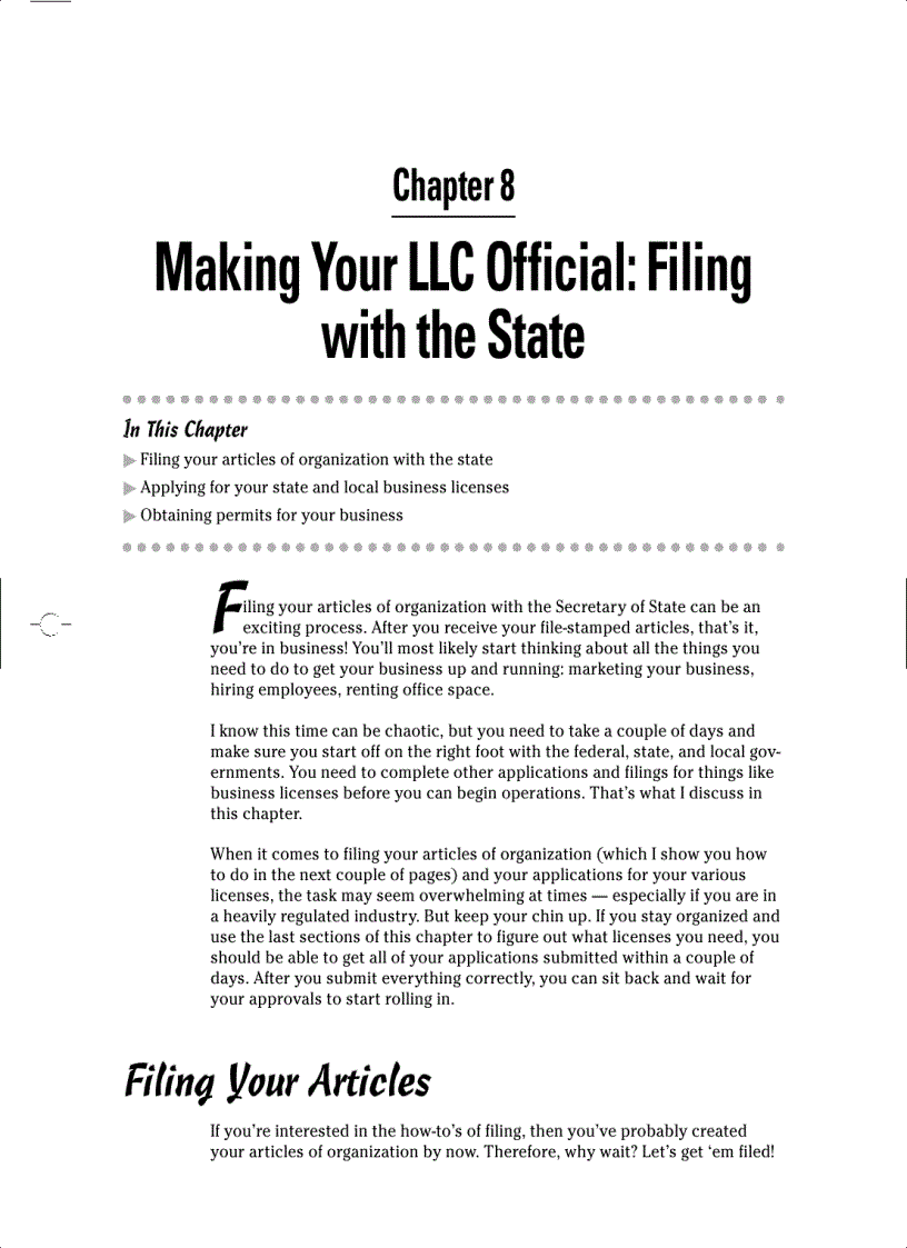 image for page Limited Liability Companies For Dummies