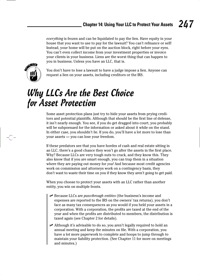 image for page Limited Liability Companies For Dummies