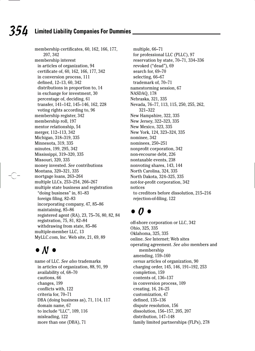 image for page Limited Liability Companies For Dummies