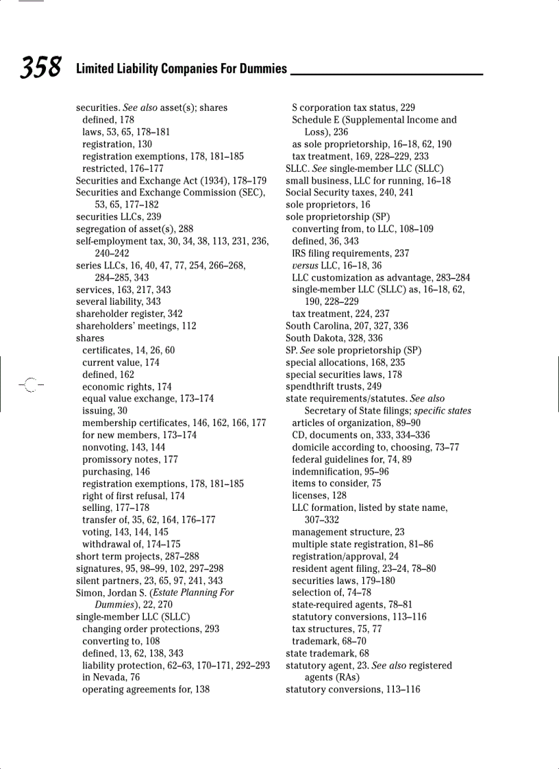 image for page Limited Liability Companies For Dummies