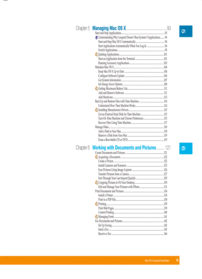 image for page Mac OS X Leopard QuickSteps Jun 2008