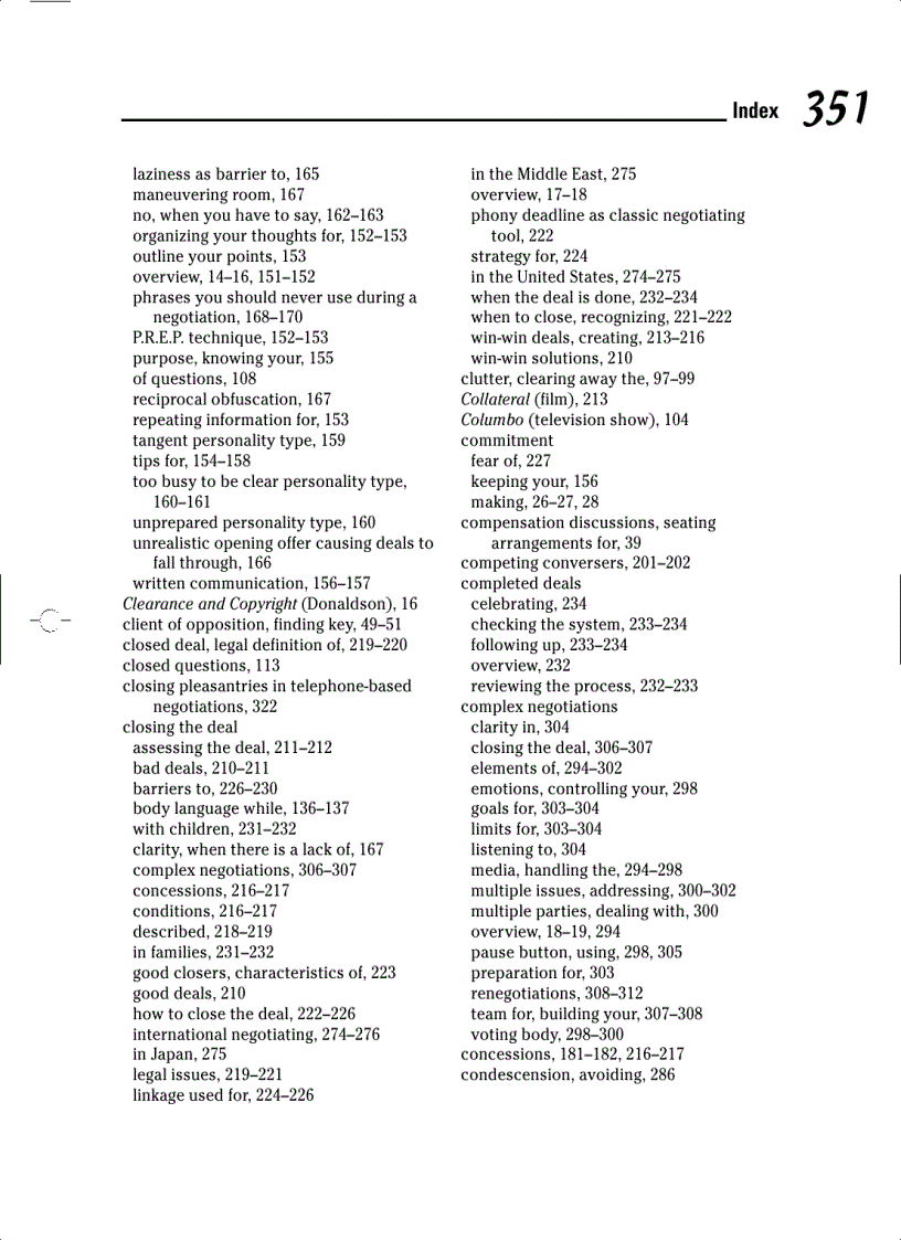 image for page Negotiating For Dummies 2nd Edition