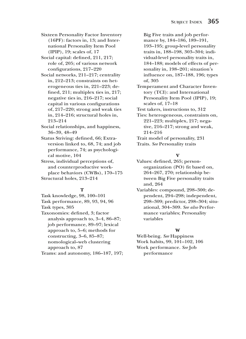 image for page Personality and Work 1st Edition