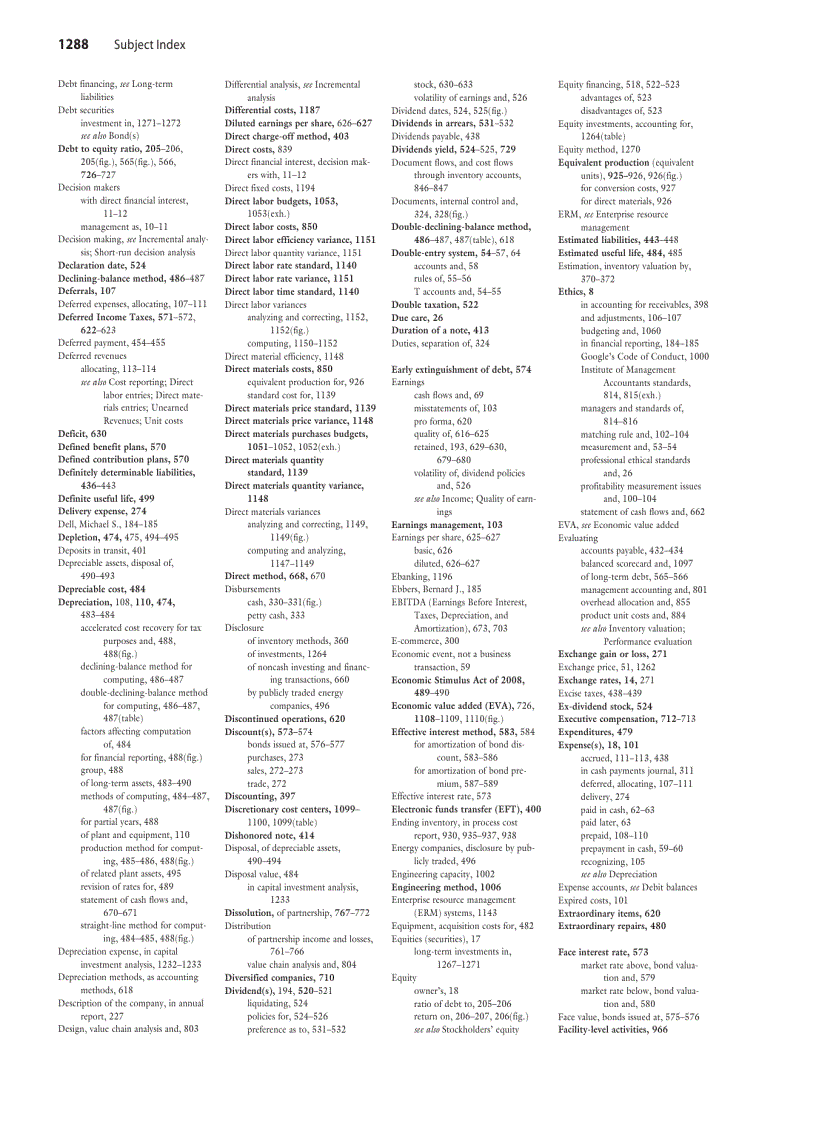 image for page Principles of Accounting 11th Edition