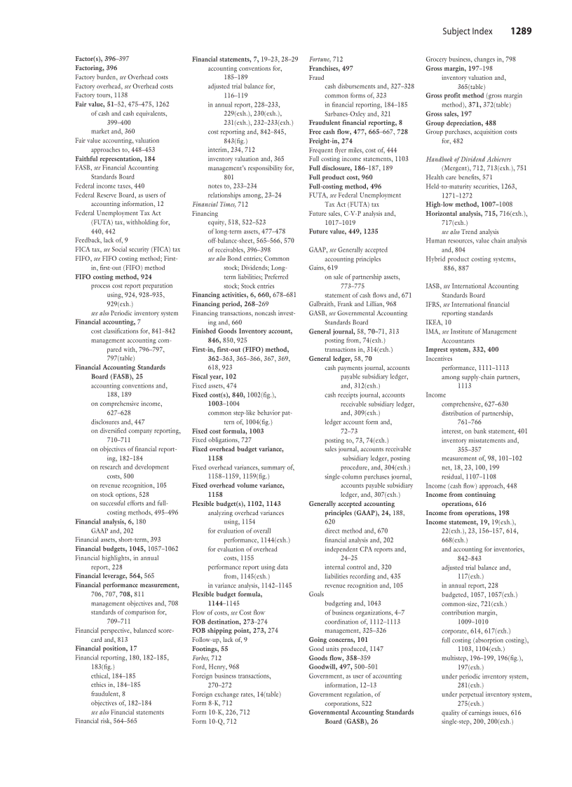 image for page Principles of Accounting 11th Edition