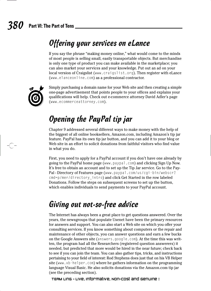 image for page Starting an Online Business For Dummies 4th Edition