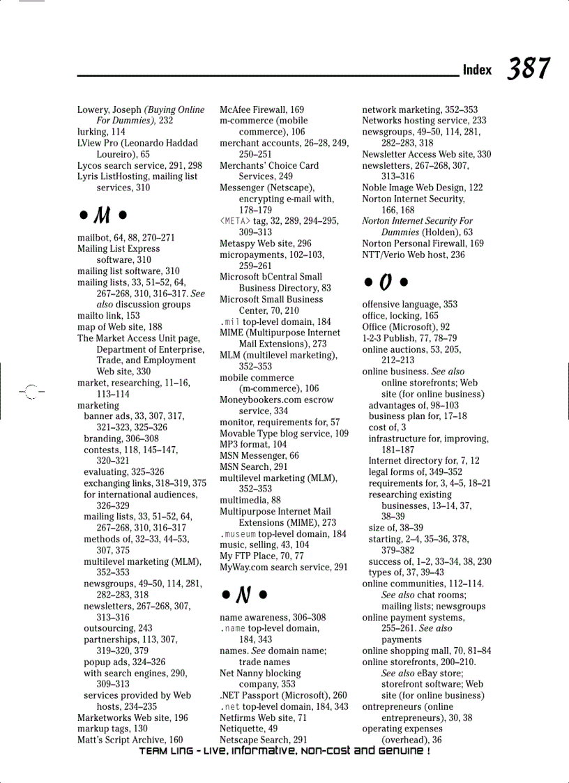 image for page Starting an Online Business For Dummies 4th Edition