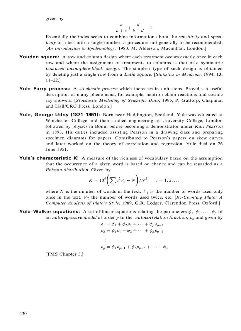 image for page The Cambridge Dictionary of Statistics 3rd Edition