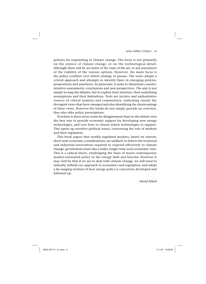 image for page The Political Economy of Sustainable Energy