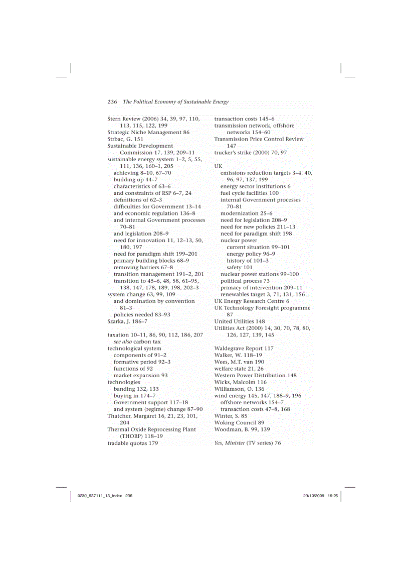 image for page The Political Economy of Sustainable Energy