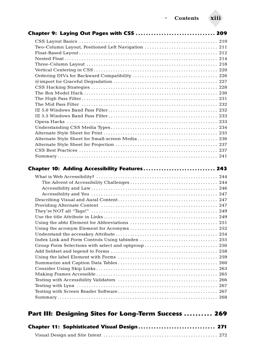 image for page 250 HTML and Web Design Secrets