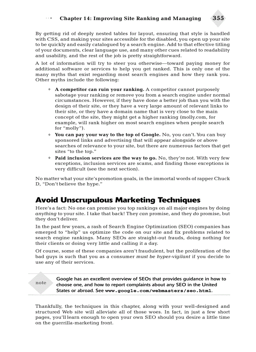 image for page 250 HTML and Web Design Secrets