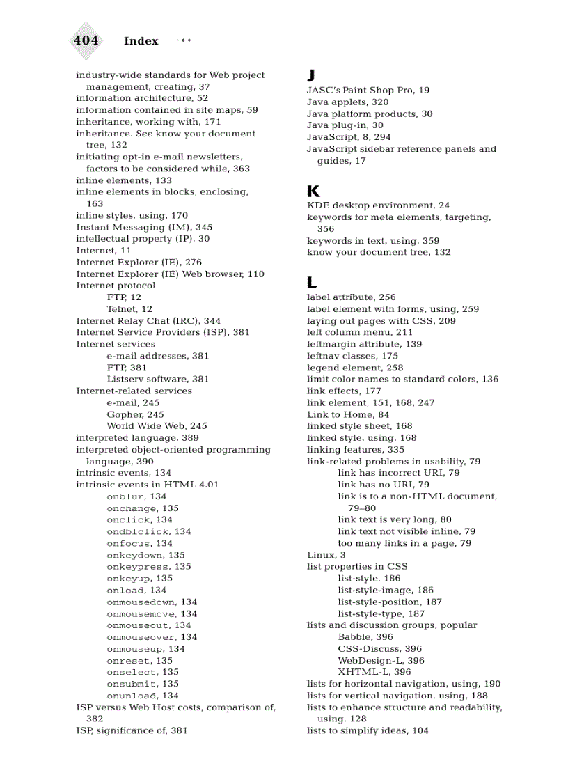 image for page 250 HTML and Web Design Secrets