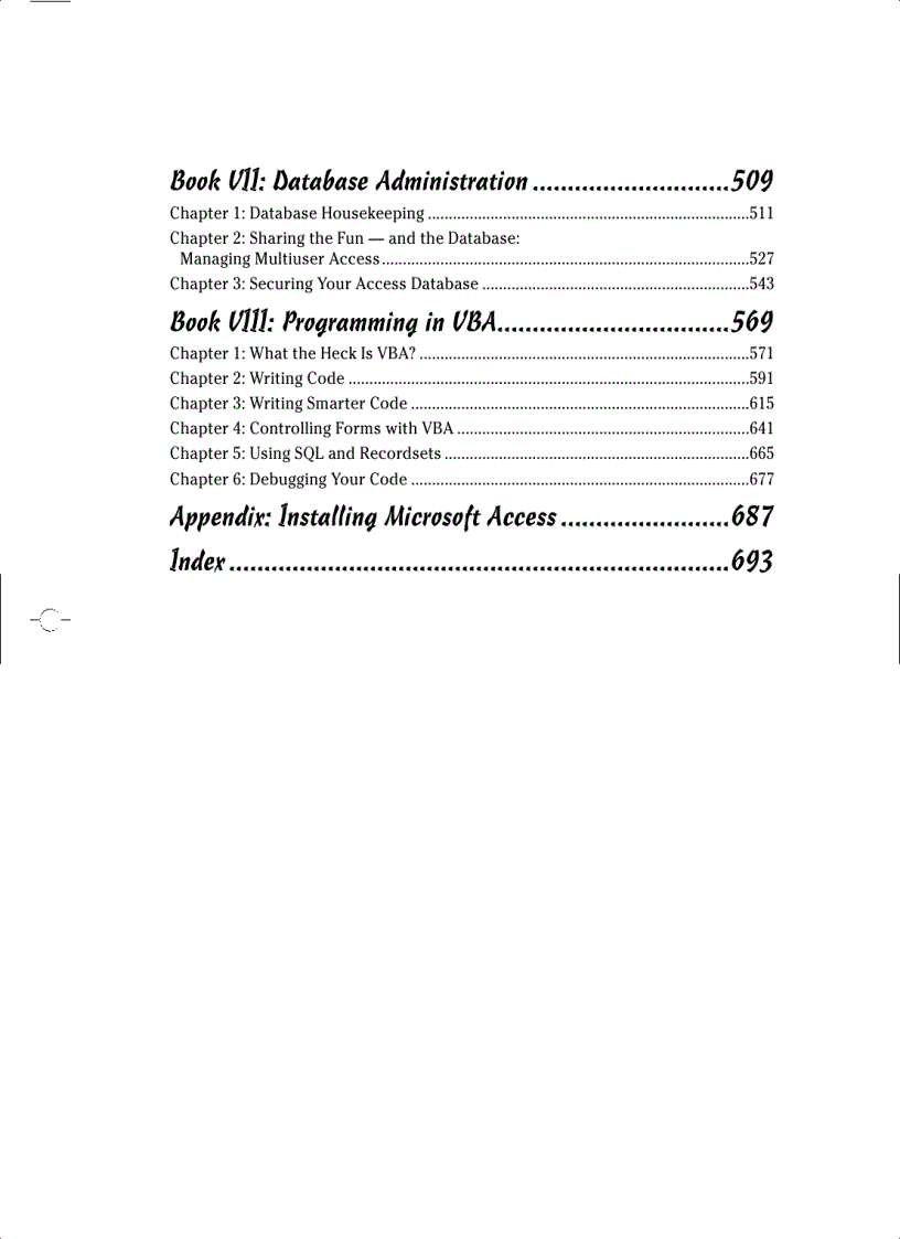 image for page Access 2007 All in One Desk Reference For Dummies