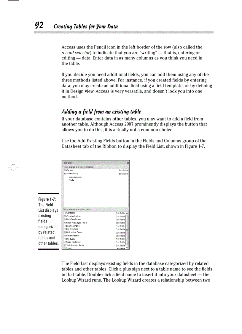 image for page Access 2007 All in One Desk Reference For Dummies