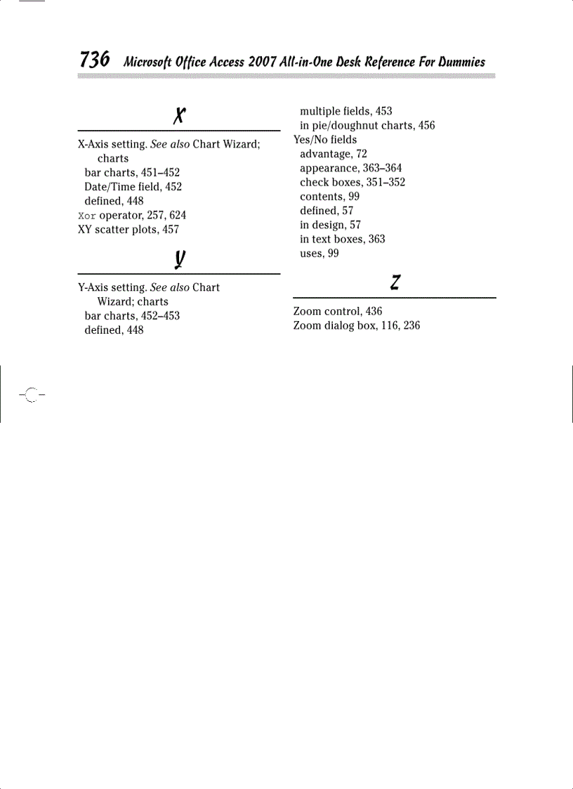 image for page Access 2007 All in One Desk Reference For Dummies