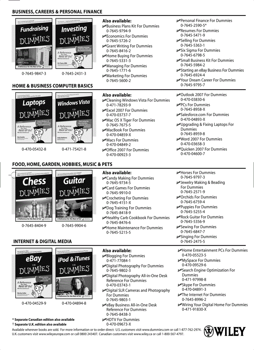 image for page Access 2007 All in One Desk Reference For Dummies