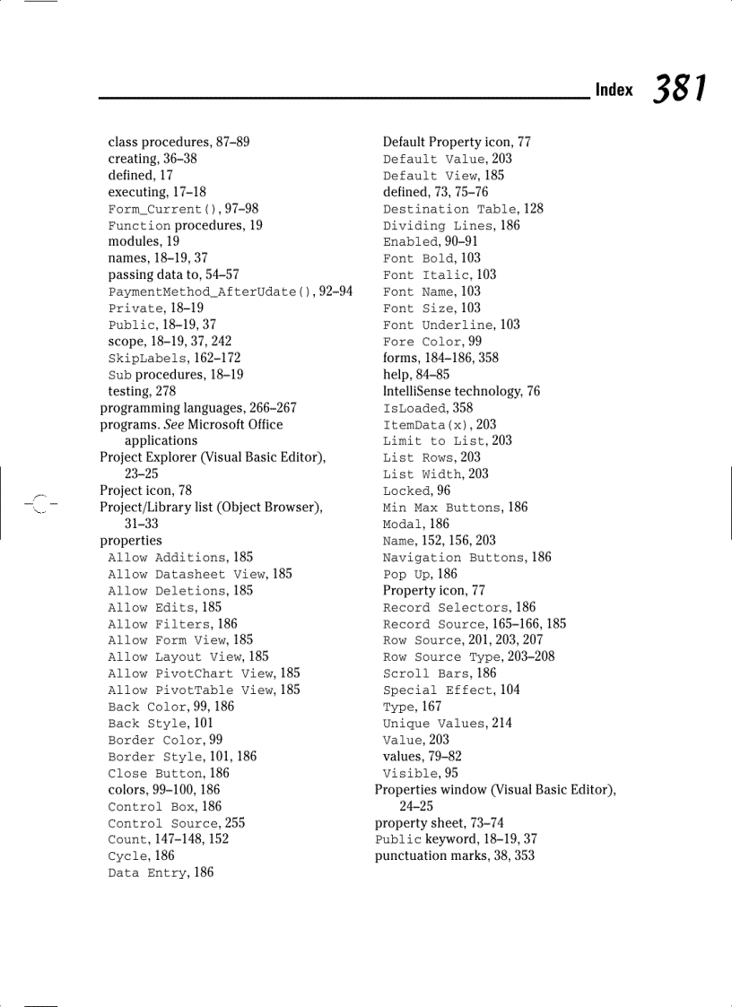 image for page Access 2007 VBA Programming For Dummies