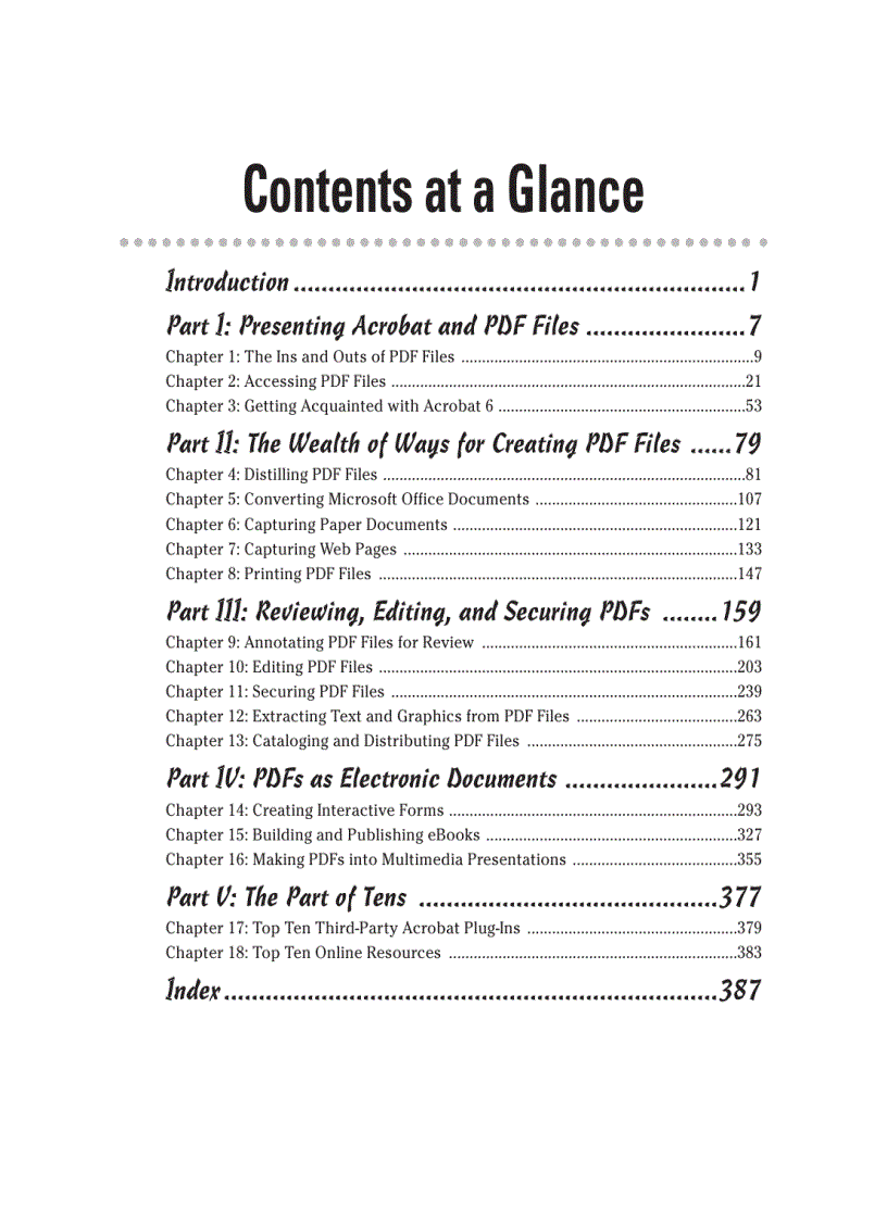 image for page Adobe Acrobat 6 PDF for Dummies