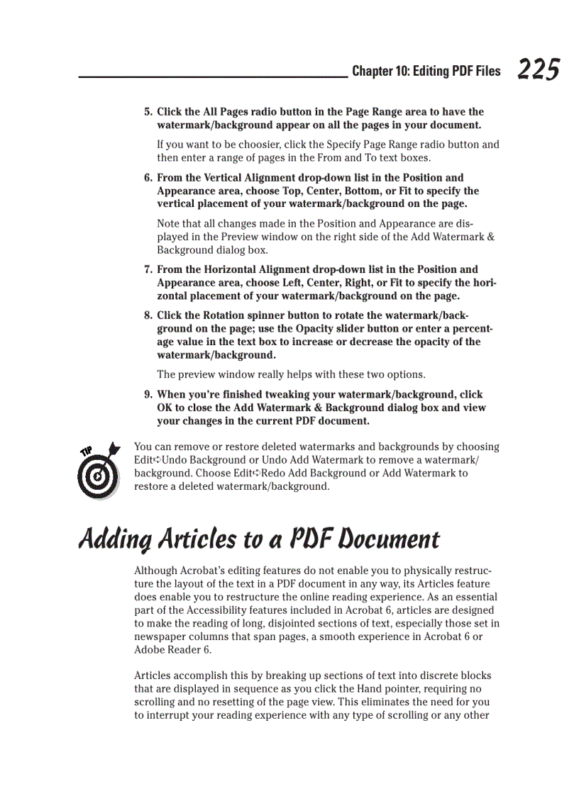 image for page Adobe Acrobat 6 PDF for Dummies