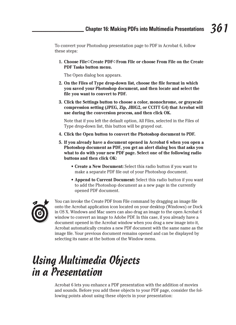 image for page Adobe Acrobat 6 PDF for Dummies