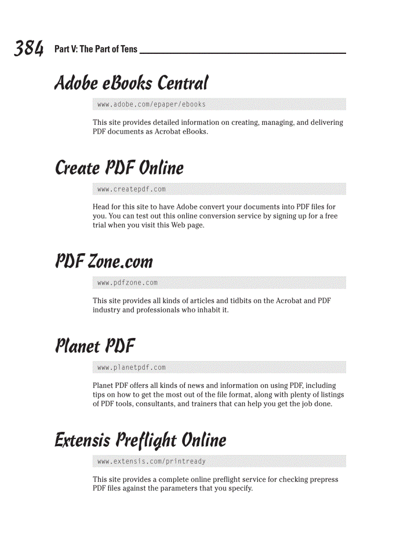 image for page Adobe Acrobat 6 PDF for Dummies