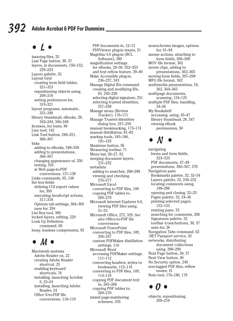 image for page Adobe Acrobat 6 PDF for Dummies