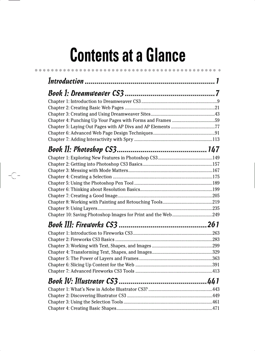 image for page Adobe Creative Suite 3 Web Premium All in One Desk Reference