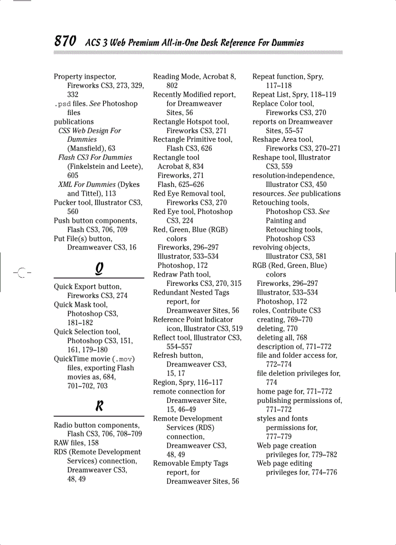 image for page Adobe Creative Suite 3 Web Premium All in One Desk Reference