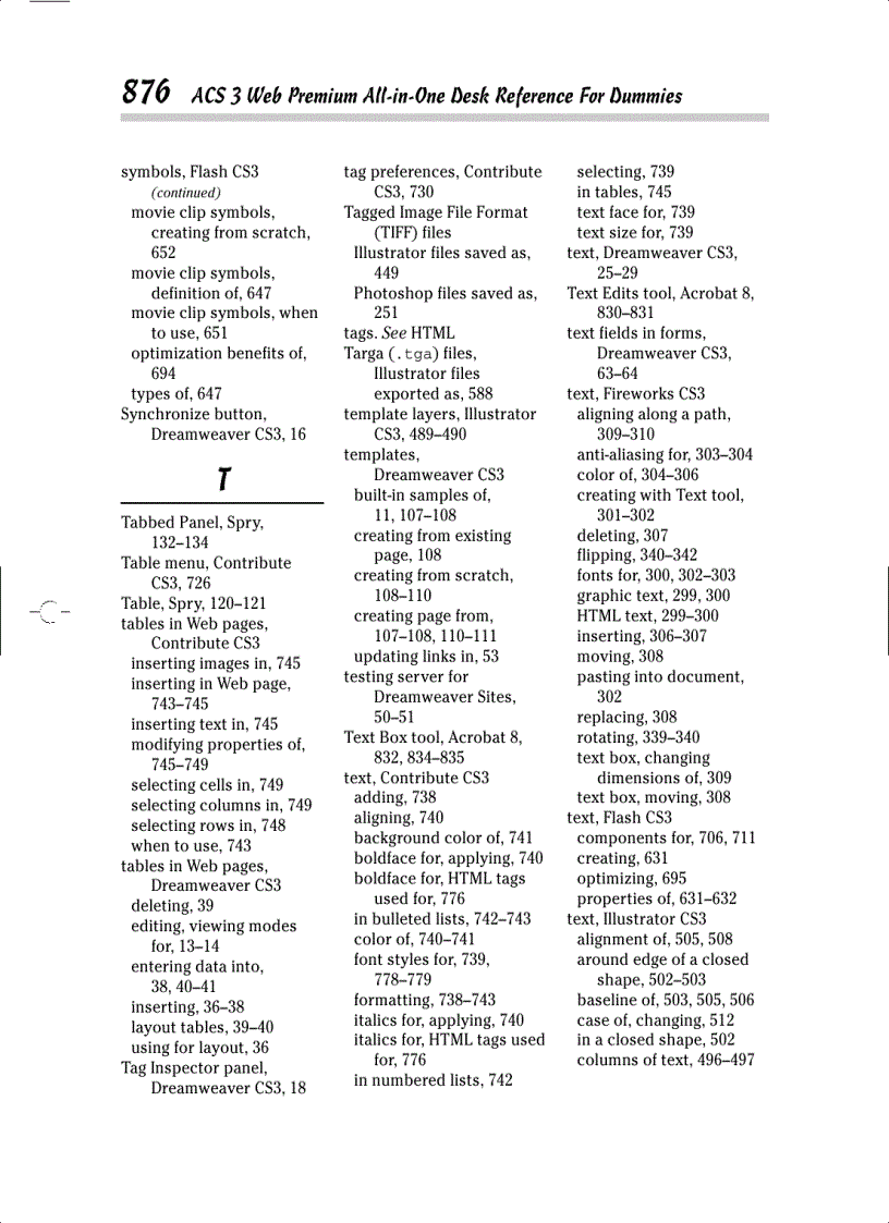 image for page Adobe Creative Suite 3 Web Premium All in One Desk Reference