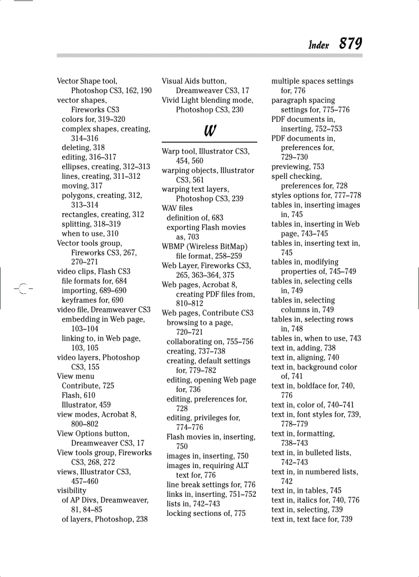 image for page Adobe Creative Suite 3 Web Premium All in One Desk Reference