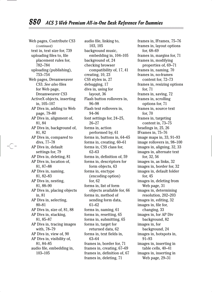 image for page Adobe Creative Suite 3 Web Premium All in One Desk Reference