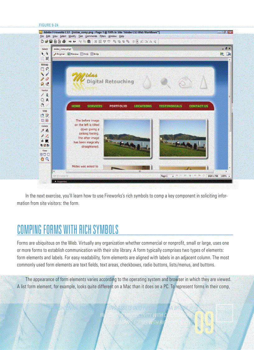 image for page Adobe CS3 web workflows building websites with Adobe creative suite 3