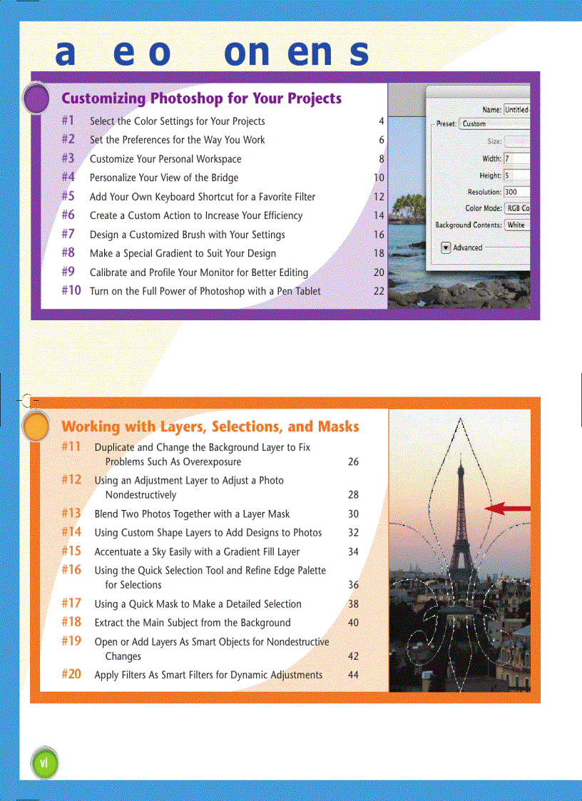 image for page Adobe Photoshop CS3 Top 100 Simplified Tips and Tricks