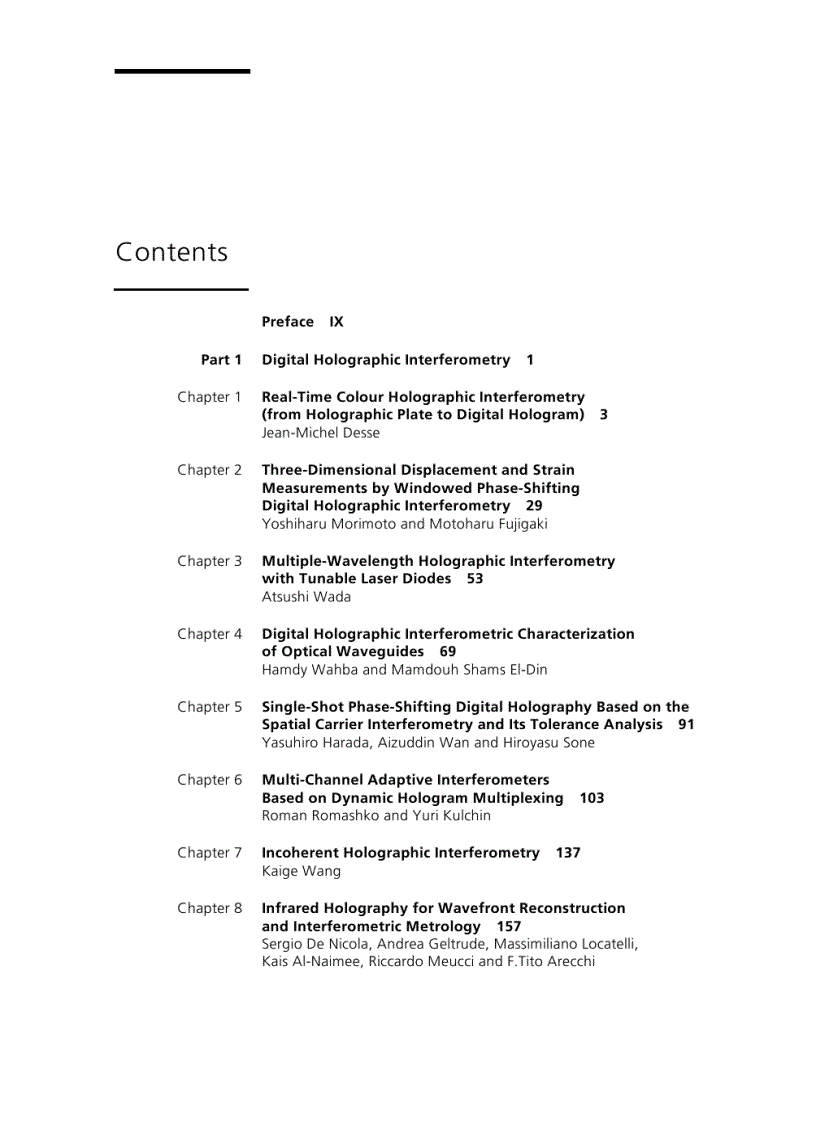 image for page Advanced Holography Metrology and Imaging