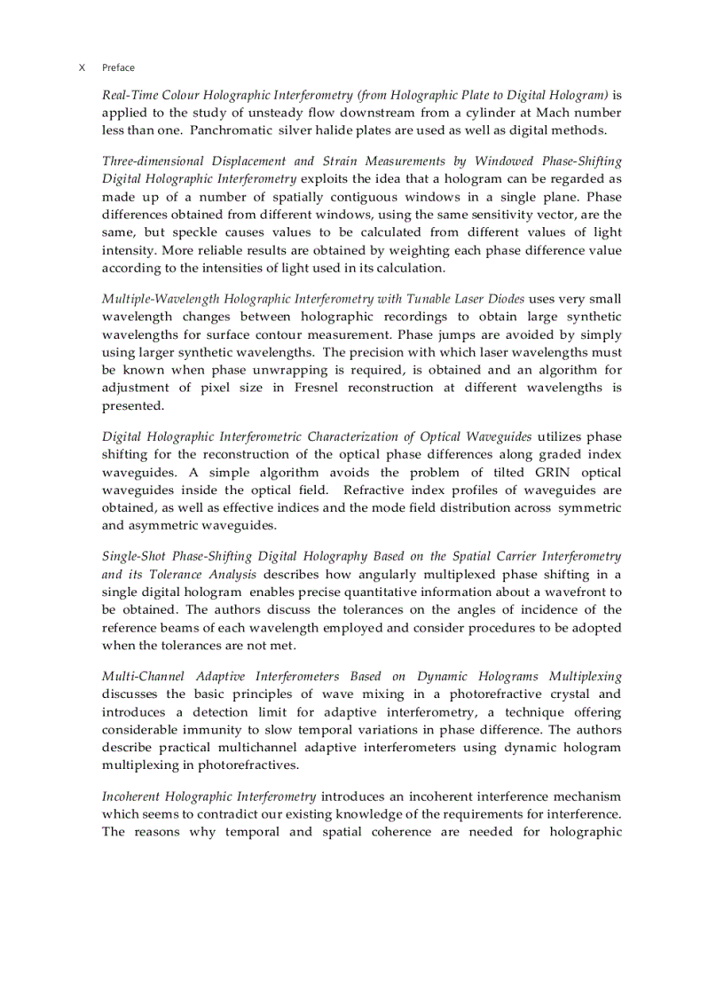 image for page Advanced Holography Metrology and Imaging