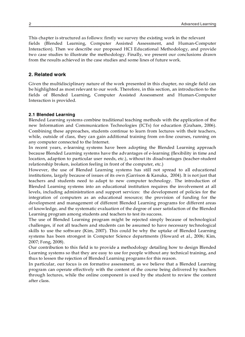 image for page Advanced Learning