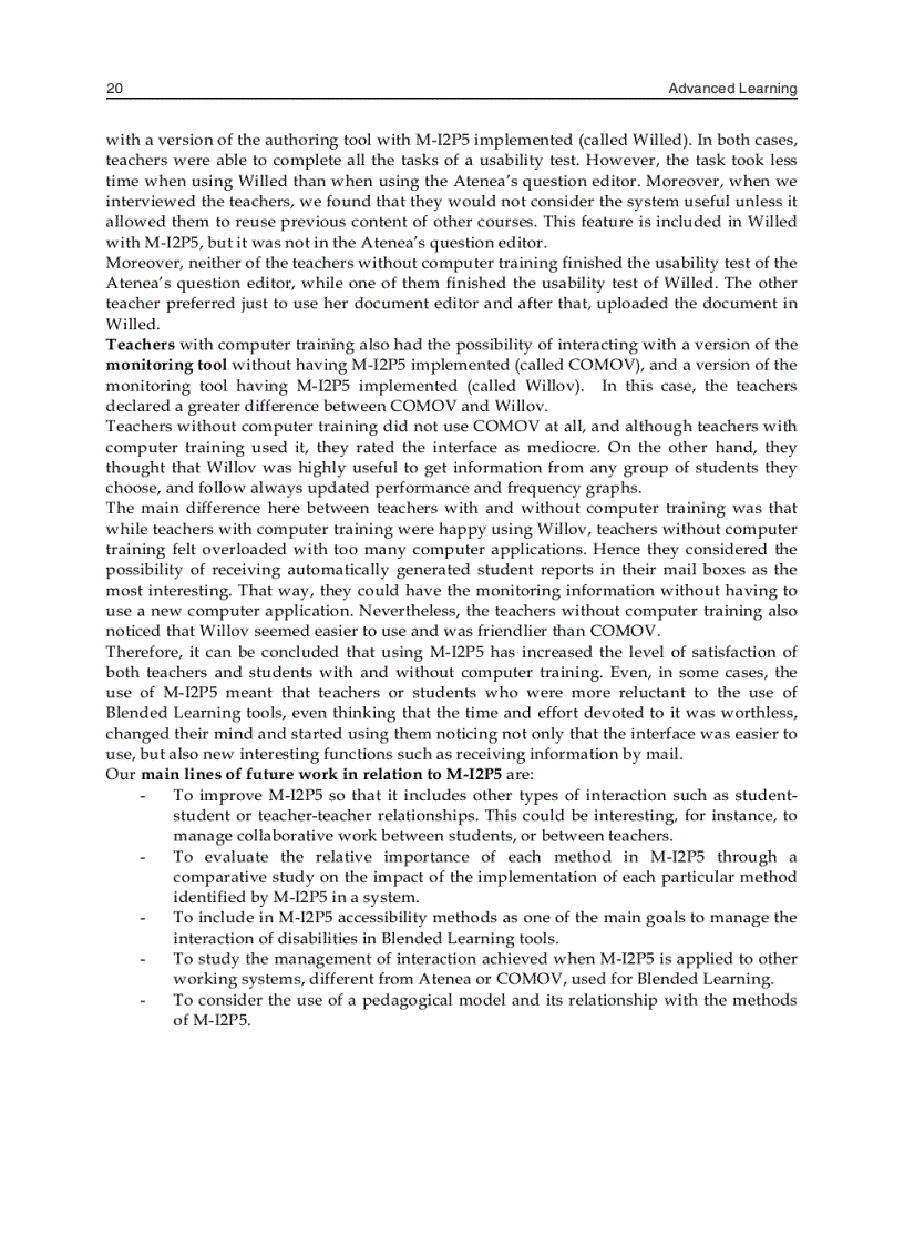 image for page Advanced Learning