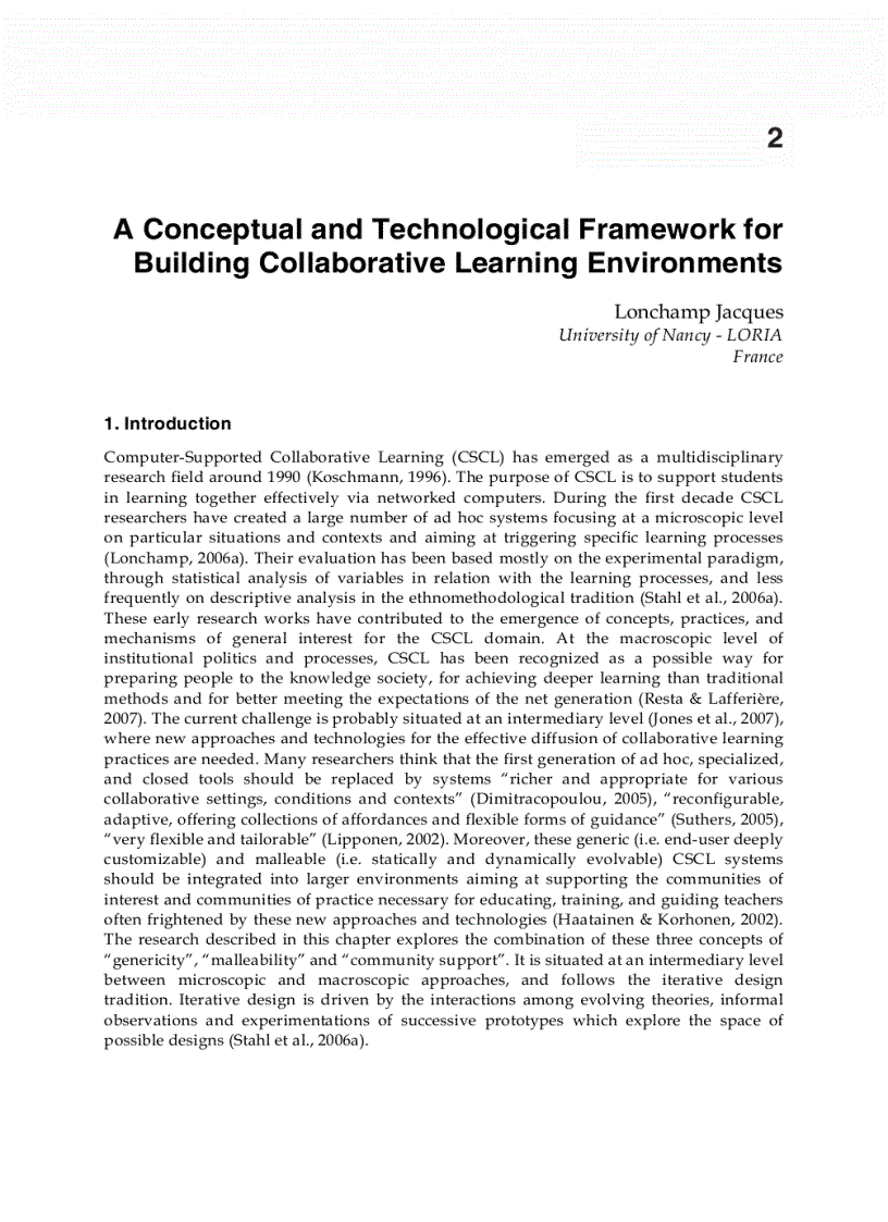 image for page Advanced Learning