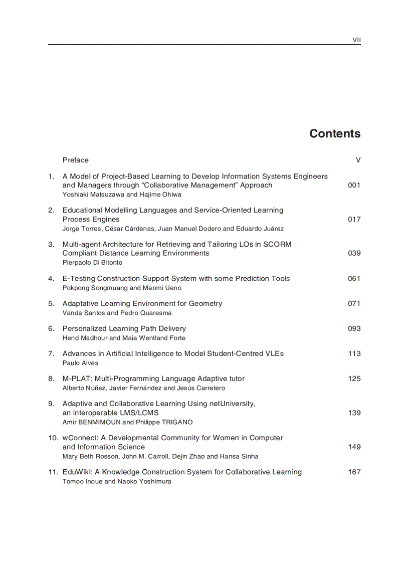 image for page Advances in Learning Processes