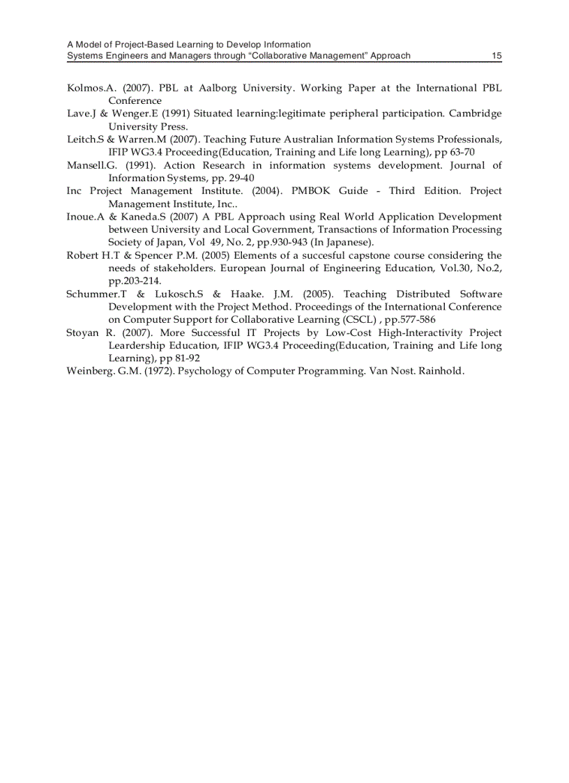 image for page Advances in Learning Processes