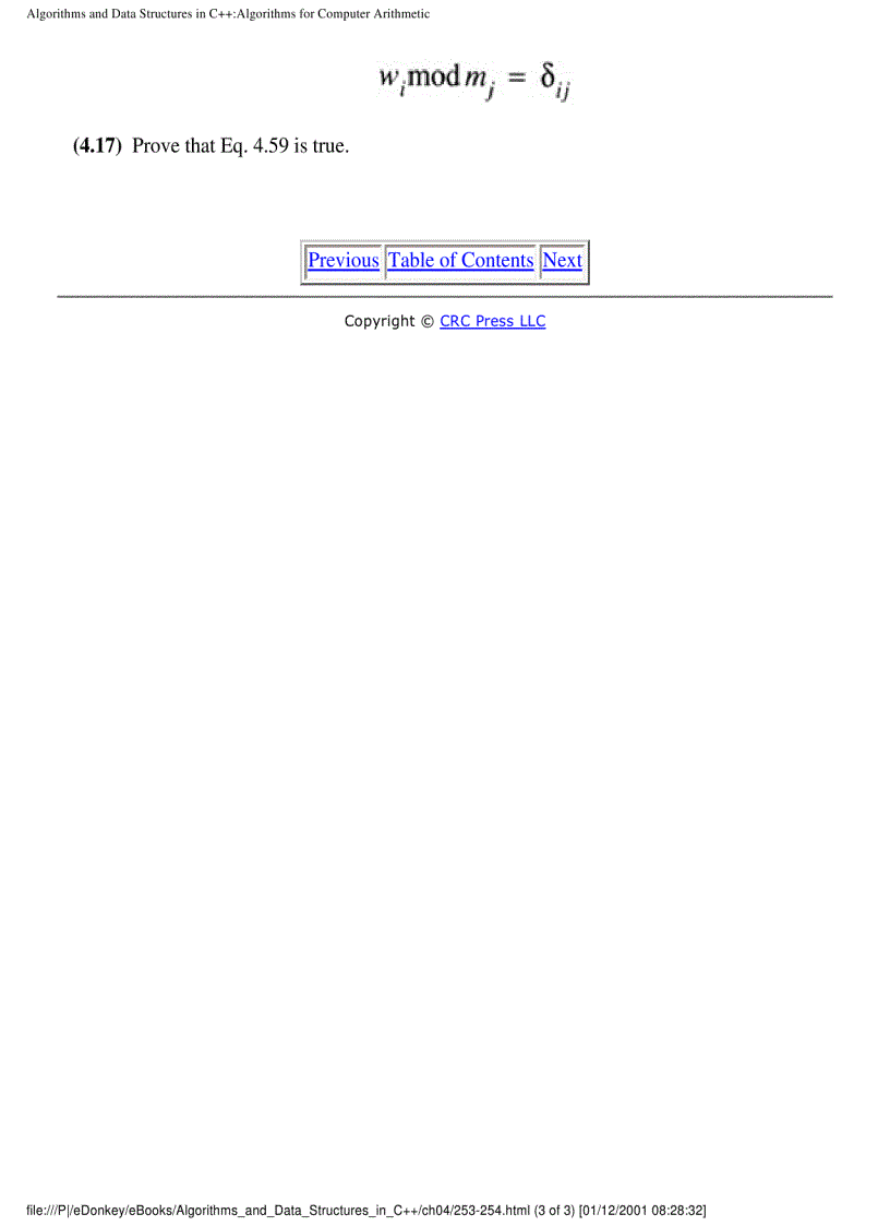 image for page Algorithms and Data Structures in C by Alan Parker