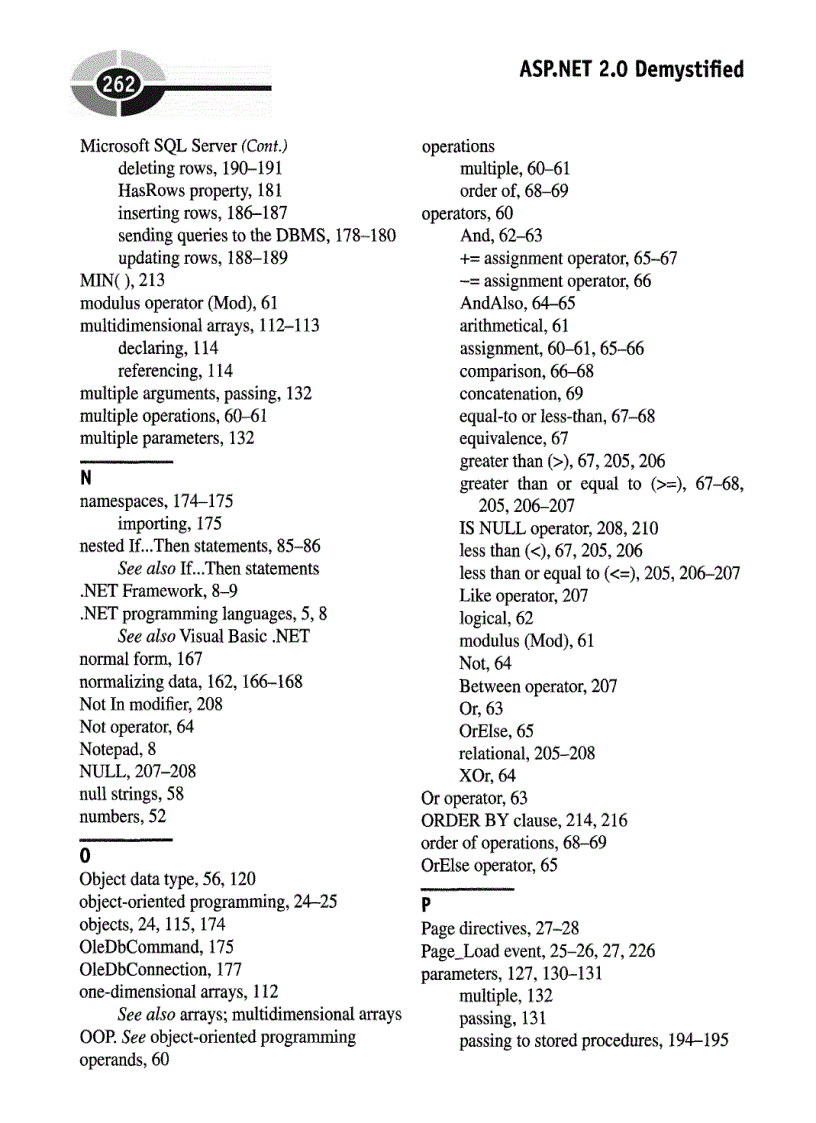 image for page ASP NET 2 0 Demystified