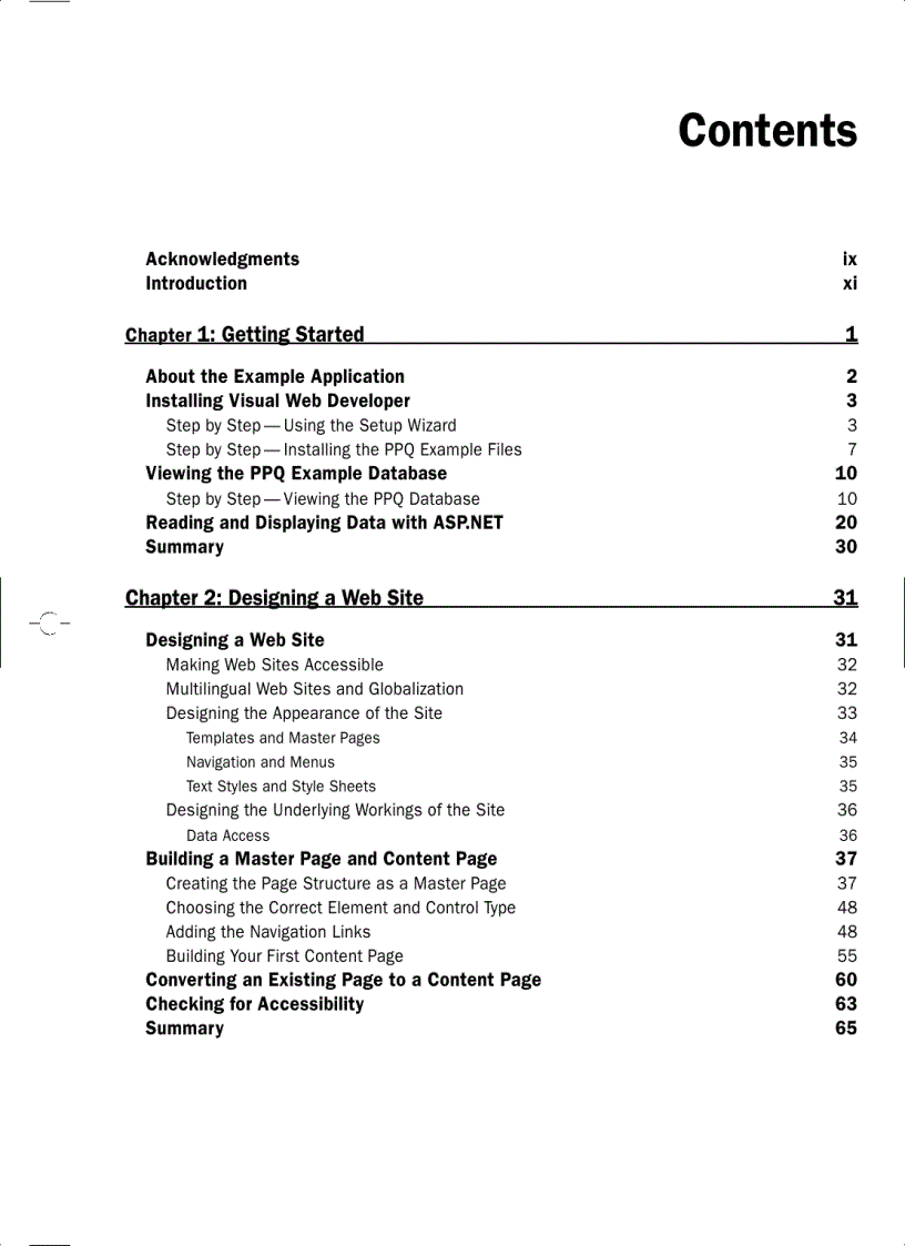 image for page ASP NET 2 0 Visual Web Developer 2005 Express Edition Starter Kit