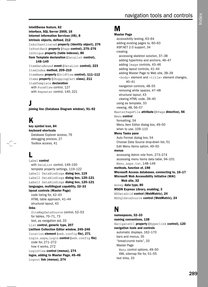 image for page ASP NET 2 0 Visual Web Developer 2005 Express Edition Starter Kit