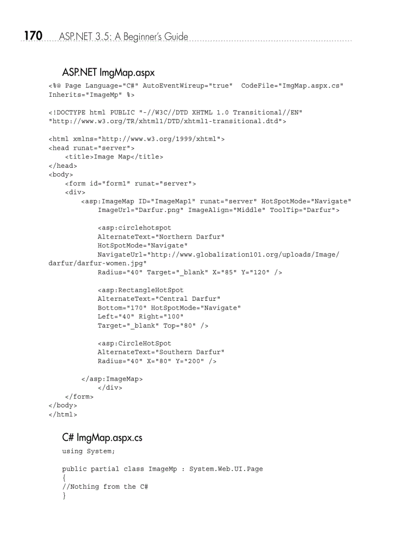 image for page ASP NET 3 5 A Beginner s Guide Seb 2008