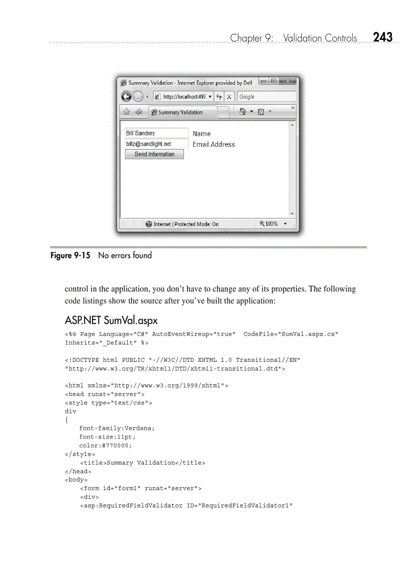 image for page ASP NET 3 5 A Beginner s Guide Seb 2008