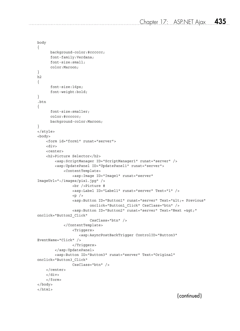 image for page ASP NET 3 5 A Beginner s Guide Seb 2008