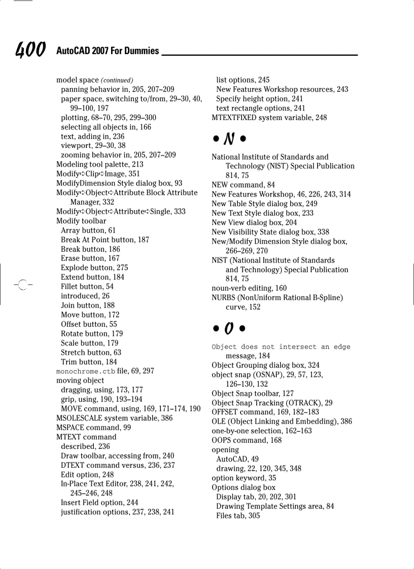 image for page AutoCAD 2007 For Dummies Revised Edition